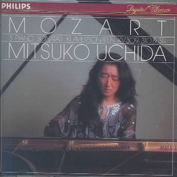 Mozart: 3 Piano Sonatas Klaviersonaten KV309, 310 and 311 cover
