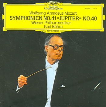 Mozart: Symphonies No. 40 & 41 "Jupiter" cover