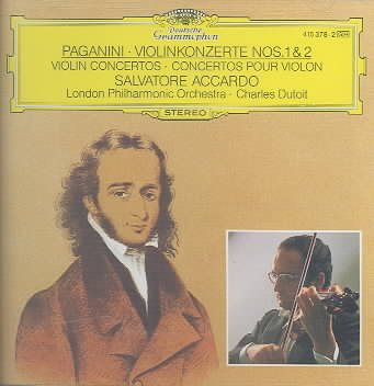 Paganini: Violin Concertos Nos.1 & 2 cover
