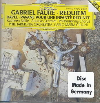 Faure: Requiem / Ravel: Pavane Pour Une Infante Defunte cover