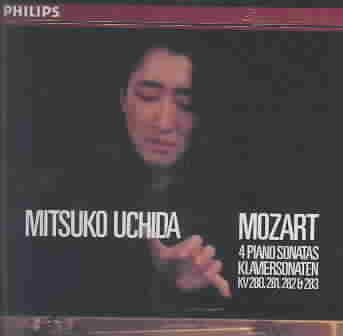 Mozart: Piano Sonatas KV 280-283 cover
