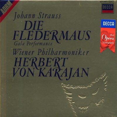 Johann Strauss: Die Fledermaus cover