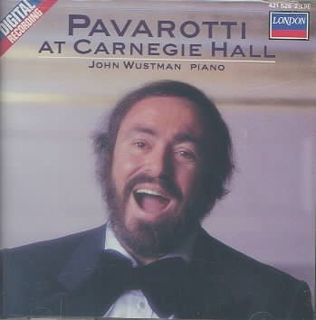 Pavarotti at Carnegie Hall cover