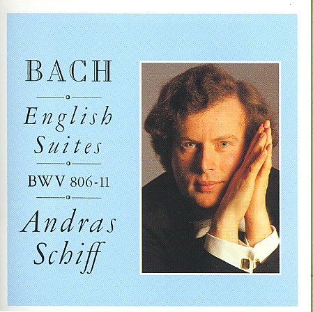 Bach: English Suites BWV 806-11 cover