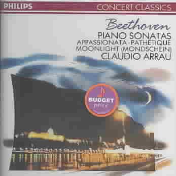 Piano Sonatas 8, 14, & 23 cover