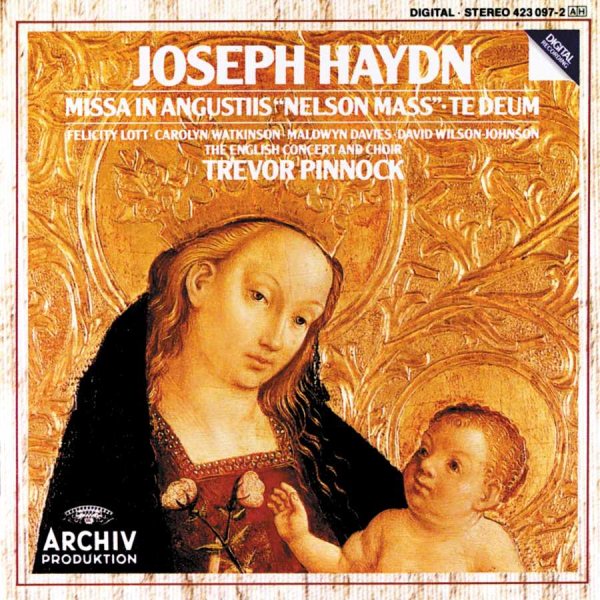 Haydn: Missa in Angustiis "Nelson Mass"; Te Deum cover
