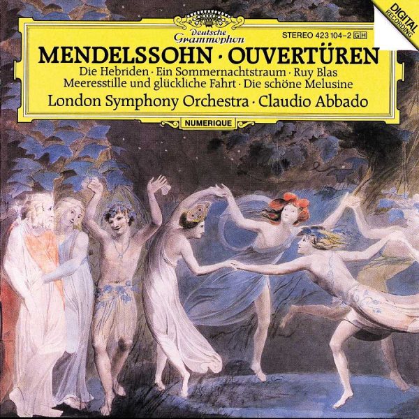Mendelssohn: Overtures cover