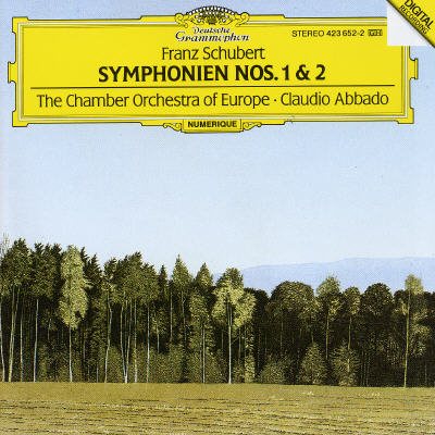Franz Schubert: Symphonies Nos. 1 & 2 cover