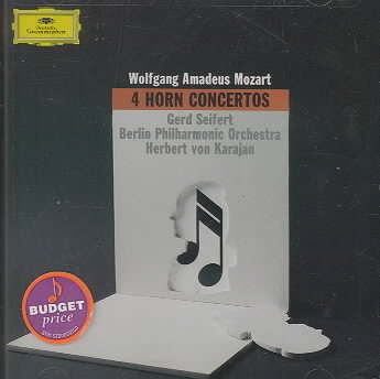 Wolfgang Amadeus Mozart: 4 Horn Concertos cover