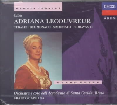 Cilea: Adriana Lecouvreur cover