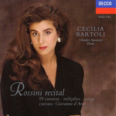 Cecilia Bartoli - Rossini Recital ~ 19 Songs & Cantata: Giovanna d'Arco cover