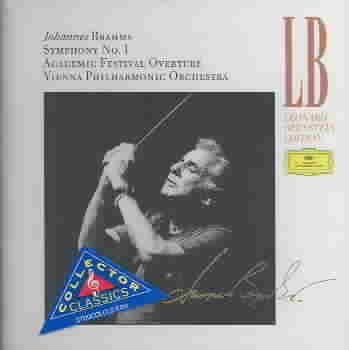 Brahms: Symphony No 1, Academic Overture / Bernstein cover