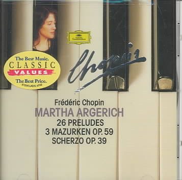 Chopin: 26 Préludes, etc / Martha Argerich cover