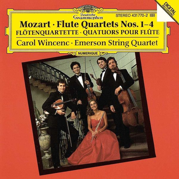 Mozart: Flute Quartets 1-4; Rondo in G major cover