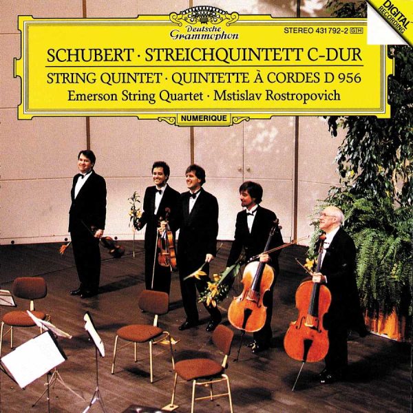 Schubert: String Quintet in C, d. 956 cover