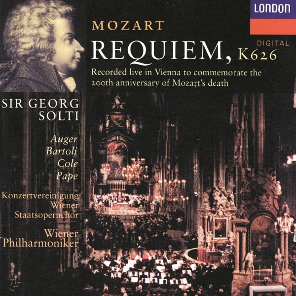 Mozart: Requiem, KV 626 cover