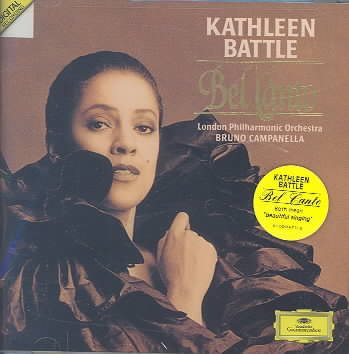 Kathleen Battle - Bel Canto Arias cover