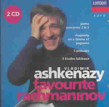 Favorite Rachmaninov: Piano Concertos 2 & 3 / Rhapsody on a Theme of Paganini / 5 Preludes / 3 Etudes Tableaux cover