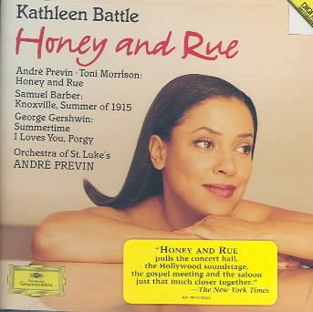 Previn: Honey and Rue; Barber: Knoxville; Gershwin: Porgy And Bess / Battle, Previn, et al cover