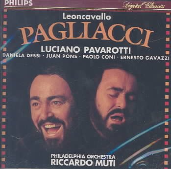 Leoncavallo - Pagliacci / Pavarotti · Dessì · Coni · Gavazzi · Muti cover