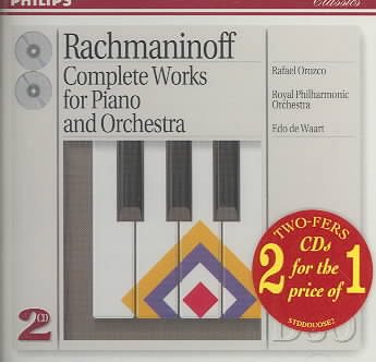 Rachmaninoff: Complete Works For Piano & Orchestra cover