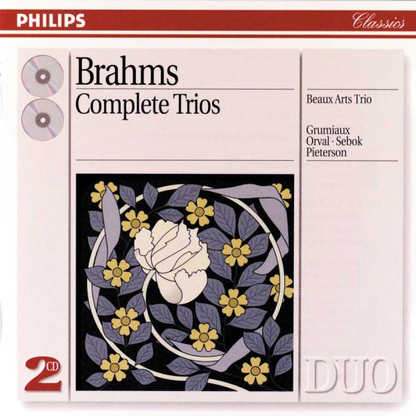 Brahms: Complete Trios cover
