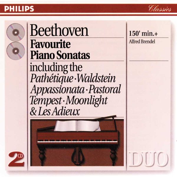 Beethoven: Favourite Piano Sonatas cover