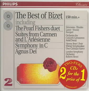 The Best of Bizet cover