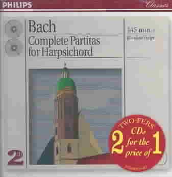 Complete Partitas for Harpsichord cover