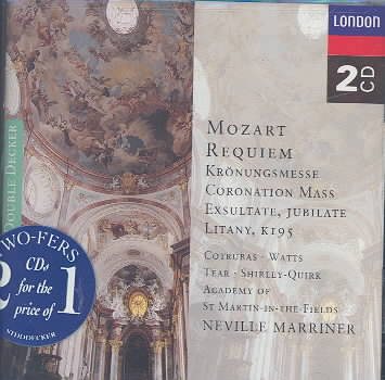 Mozart: Requiem, Sacred Music cover