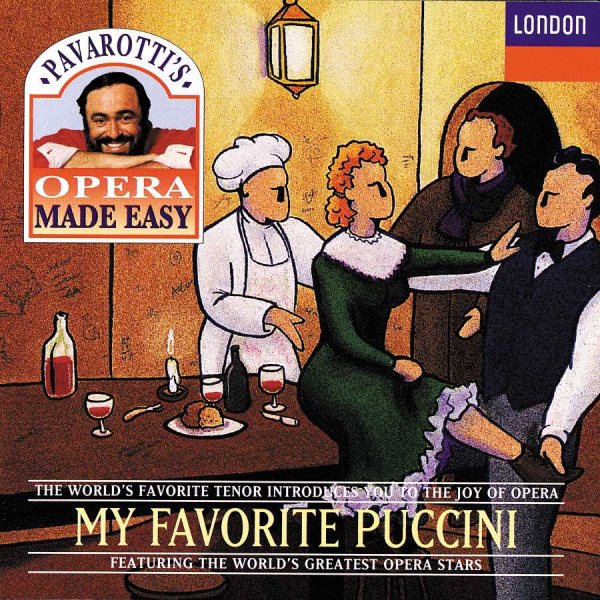 Les moments préférés de Puccini (Pavarotti présente) cover