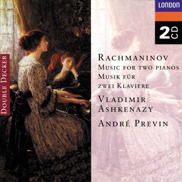 Rachmaninov: Music for 2 Pianos - Suites Nos. 1 & 2, Opp.5,17 / Etude-Tableau, Op.33 / Symphonic Dances, Op.45 / Russian Rhapsody / Corelli Variations, Op.42 cover