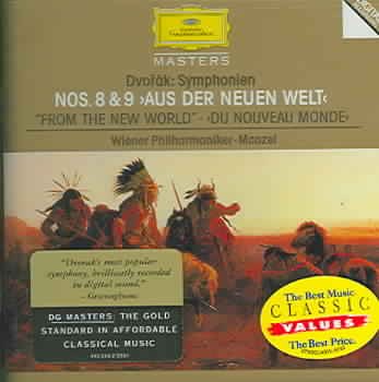 Dvorák: Symphonies Nos.8 & 9 "From The New World" cover