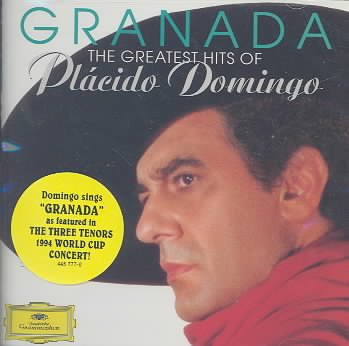 Granada: The Greatest Hits of Placido Domingo cover