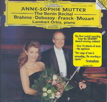 Anne-Sophie Mutter - The Berlin Recital cover
