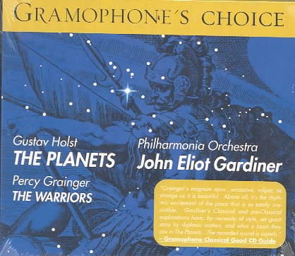 Holst: The Planets / Grainger: The Warriors cover
