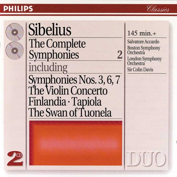 Complete Symphonies II: 3, 6, 7; Violin Concerto (2 CD)