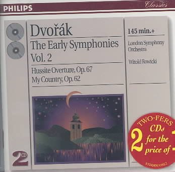 Dvorak: Early Symphonies, Vol. 2 cover