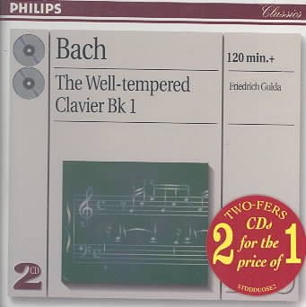The Well-Tempered Clavier, Book 1 (2 CD)