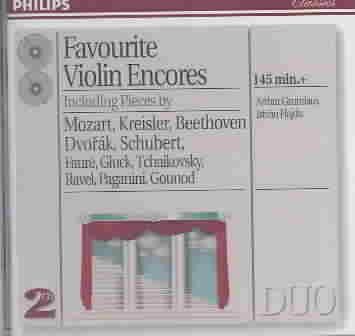 Favorite Violin Encores cover