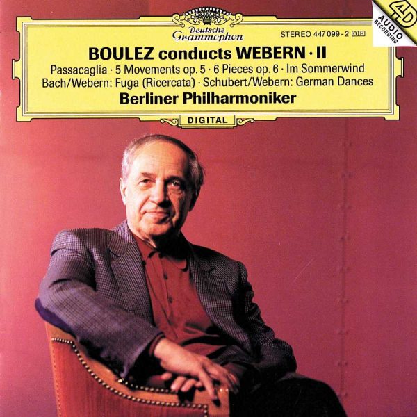 Boulez Conducts Webern 2 cover