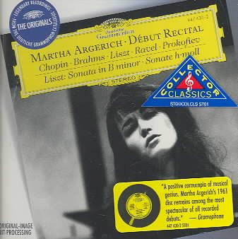 Martha Argerich: Début Recital cover