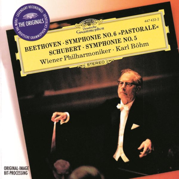 Beethoven: Symphony No. 6, Schubert: Symphony No. 5 / Böhm, Vienna Philharmonic Orch. cover