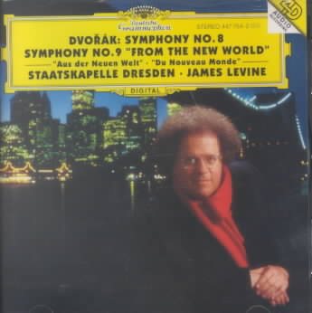 Dvorak: Symphonies Nos. 8, & 9 - New World, Opp. 88, 95 cover