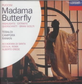 Puccini: Madama Butterfly (Highlights) / Tebaldi cover
