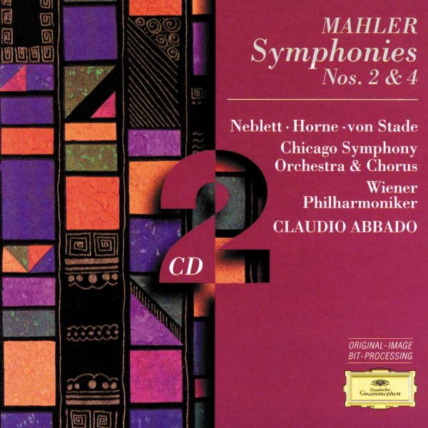 Mahler: Symphonies Nos. 2 & 4 cover