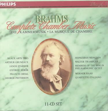 Brahms: Complete Chamber Music [Die Kammermusik / La Musique de Chambre] cover