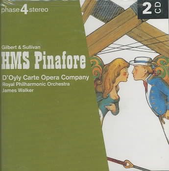 Phase 4 Stereo: Gilbert & Sullivan: HMS Pinafore / D'Oyly Carte Opera Company cover