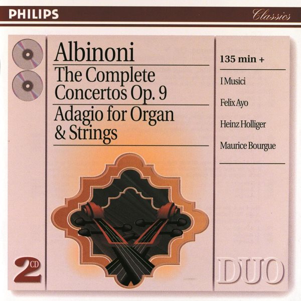 Albinoni: Complete Concertos, Op. 9 cover