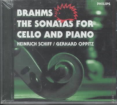 Brahms: Sonata for Cello and Piano Nos. 1 & 2 cover
